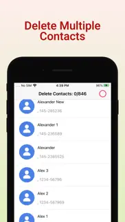 delete multiple contact eraser iphone screenshot 1