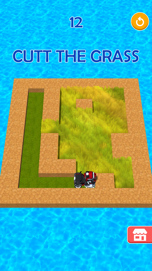 #2. Grass Cutter Challenge (iOS) 由: GREEN GREY STUDIO LLC