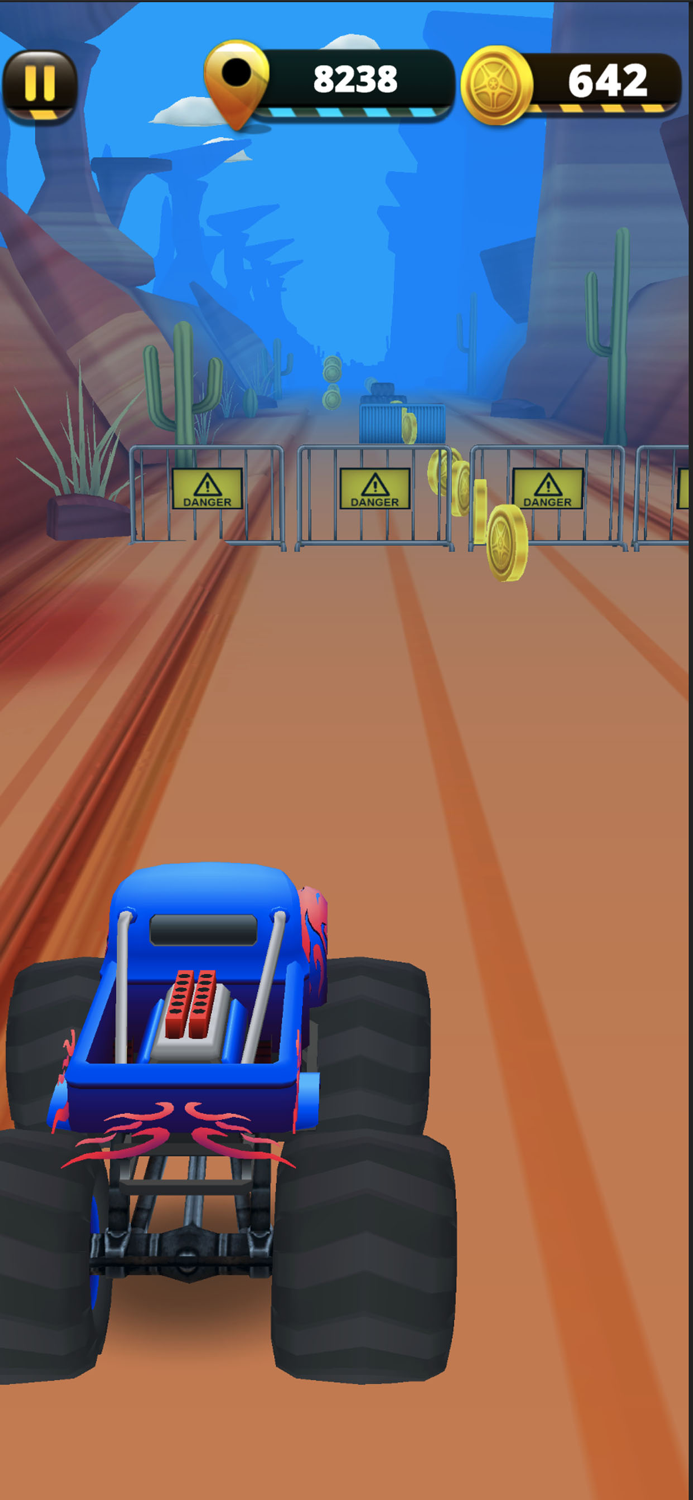 Monster Truck 3D Runner