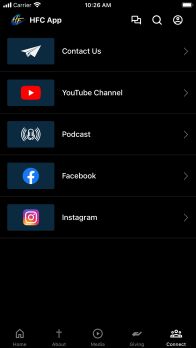 Houston Faith Church. Screenshot