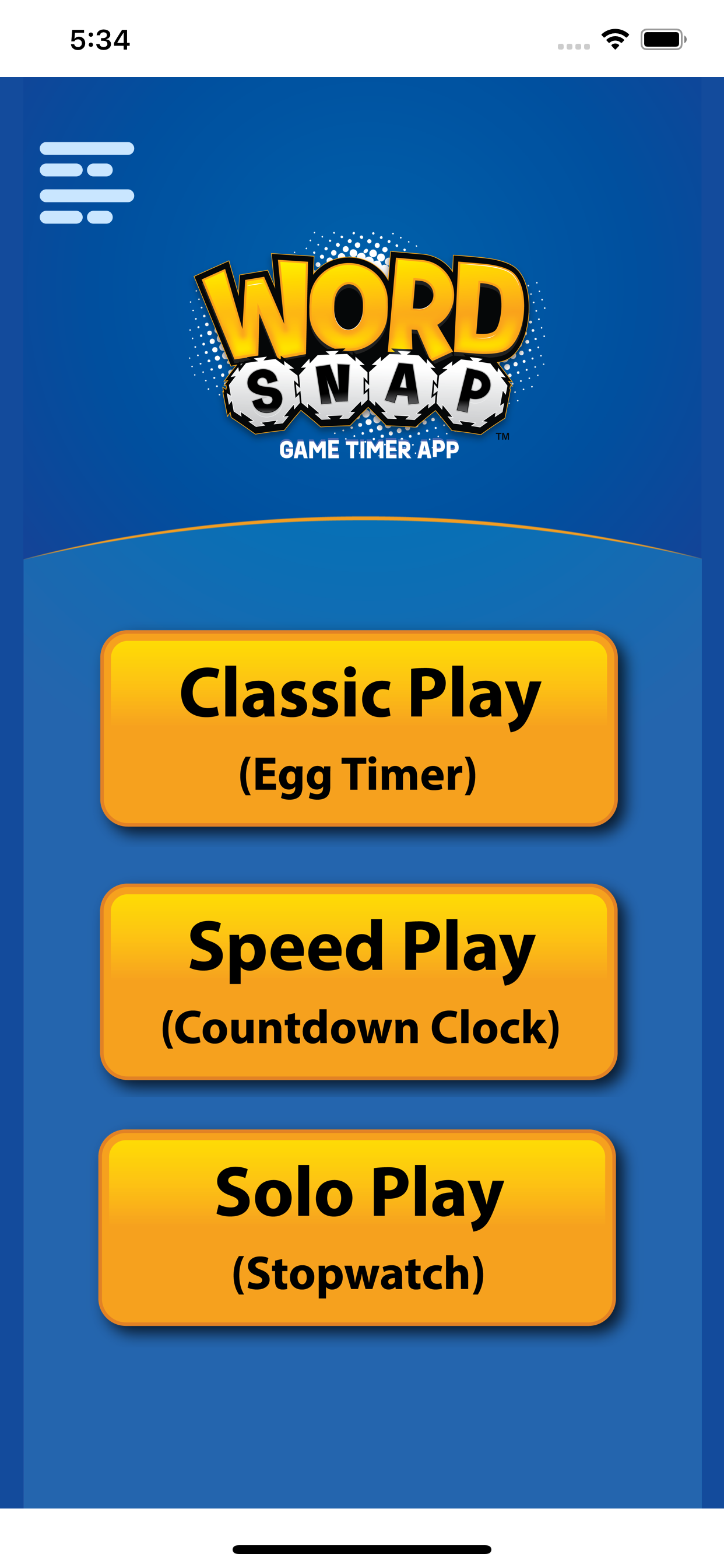 WordSnap Timer
