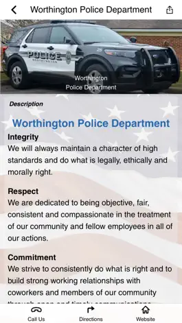 Game screenshot Worthington Police Department apk