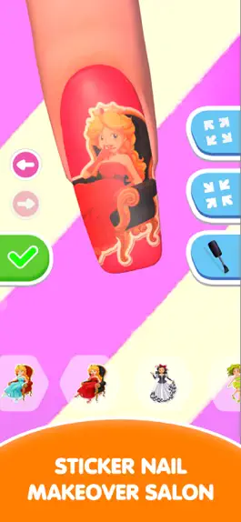 Game screenshot Princess Nails Salon Makeover hack