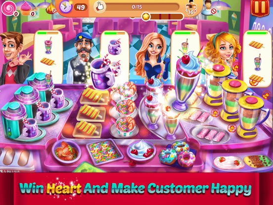 Screenshot #4 pour Cooking Stack Restaurant Games