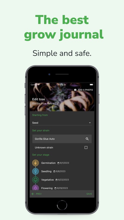 Grow with Jane - Grow journal