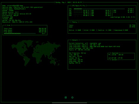 Retro Terminal Screenshot 2