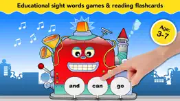 sight words reading games abc iphone screenshot 1