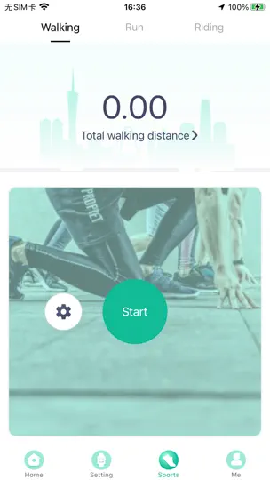 Captura de pantalla de FitPro en iPhone 3