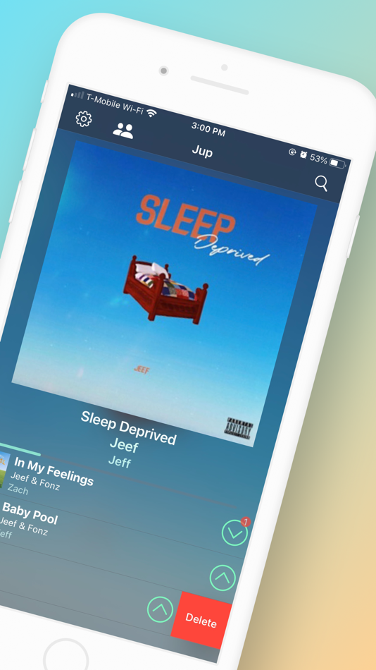 #2. Jup Music Queue (iOS) 由: Venanzi Nicholas