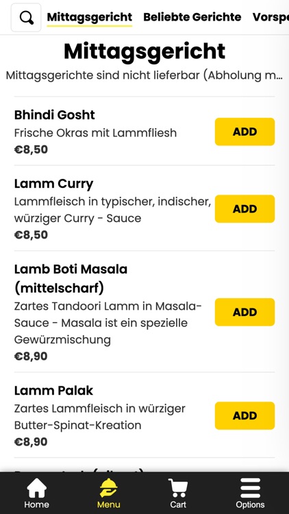 Der Punjab Restaurant screenshot-3