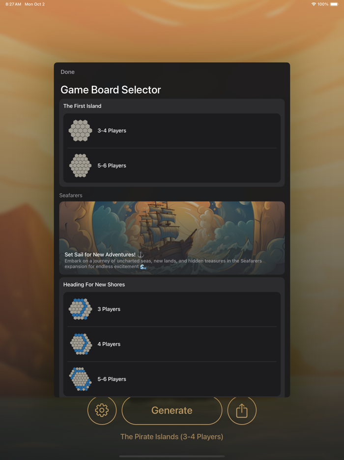 Catanous - Catan Map Generator