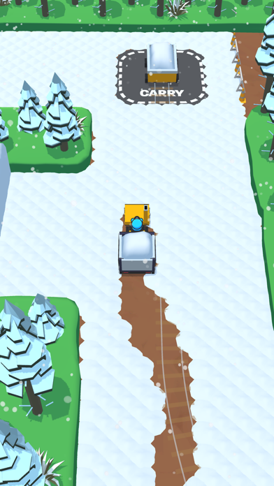 Snow shovelers - simulation Screenshot