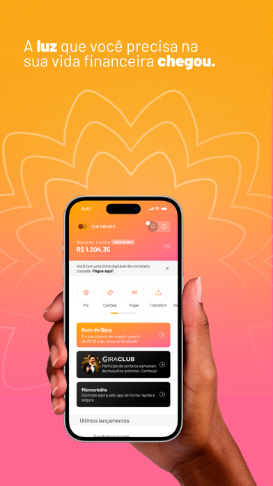 GiraBank: Cartão, club e mais! Screenshot
