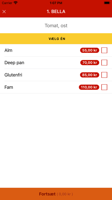 Bella Italia Vrå Pizzaria PC 용