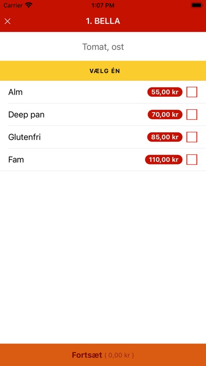 Bella Italia Vrå Pizzaria screenshot-5