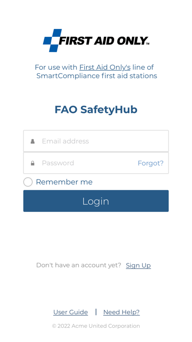 FAO SafetyHub Screenshot