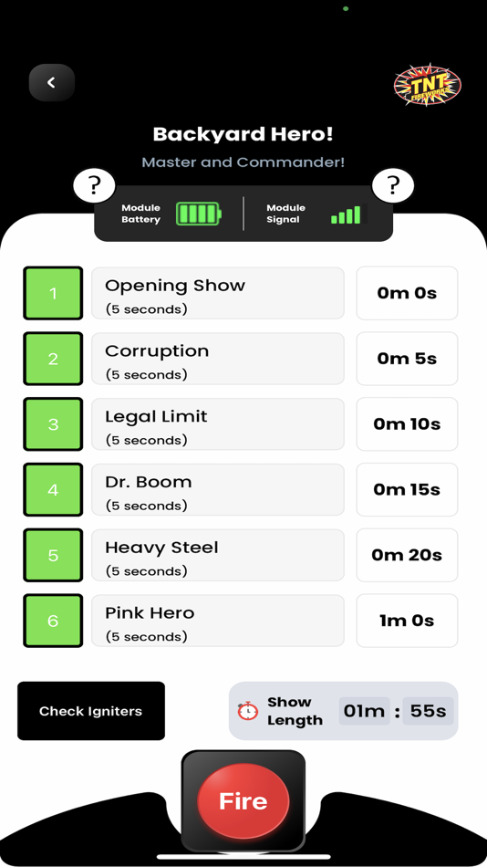 #3. TNT Hot Shot Firing System (iOS) 由: TNT Fireworks