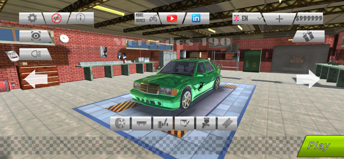 Retro Russian Drift Simulator