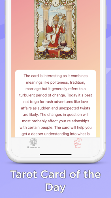 Daily Tarot and Horoscope screenshot 4