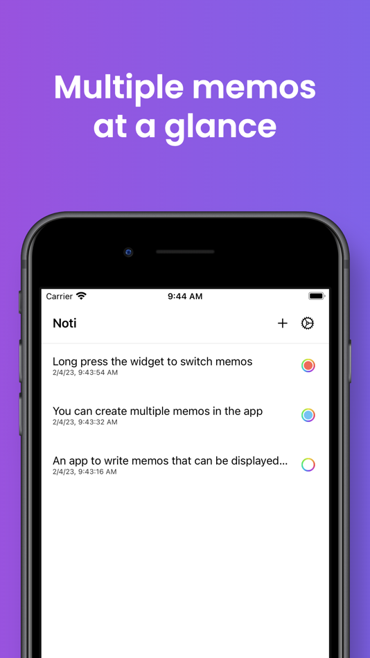 #2. Text Widget Noti (iOS) By: Jordan Holland