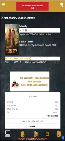 Game screenshot El Reno Cinemas hack