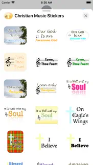 christian music stickers iphone screenshot 4