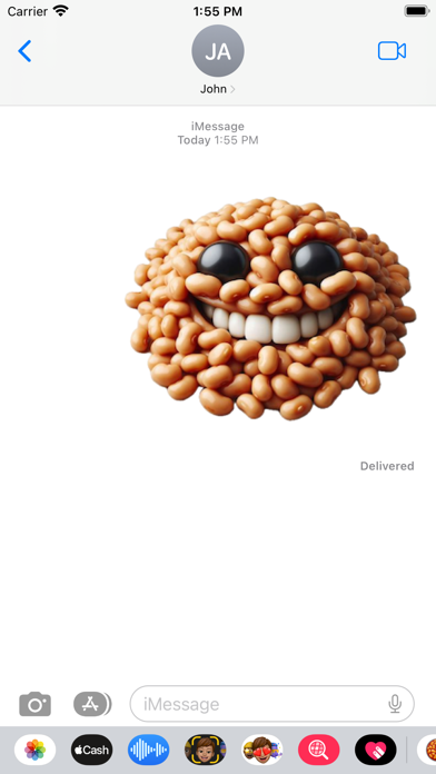 Baked Beans Stickers Screenshot