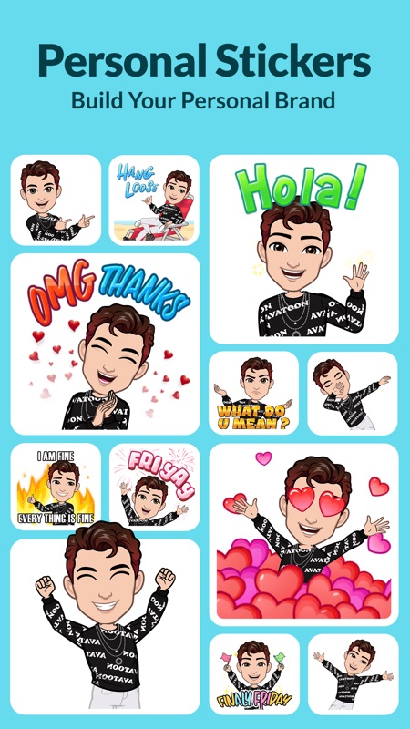 Avatoon: Avatar Creator, Emoji screenshot 9