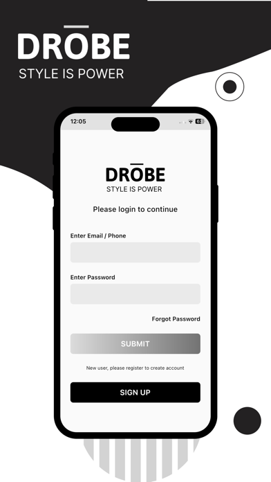 DROBE - custom clothing Screenshot