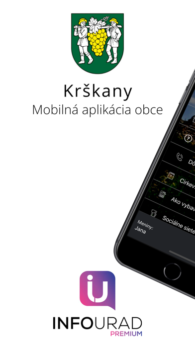 Obec Krškany Screenshot