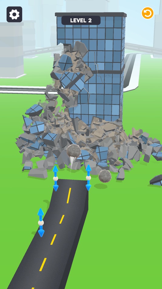 #3. Demolish Ramp (iOS) 由: Gigantic Games