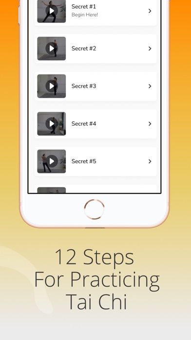 Tai Chi Beginners Seniors app Screenshot