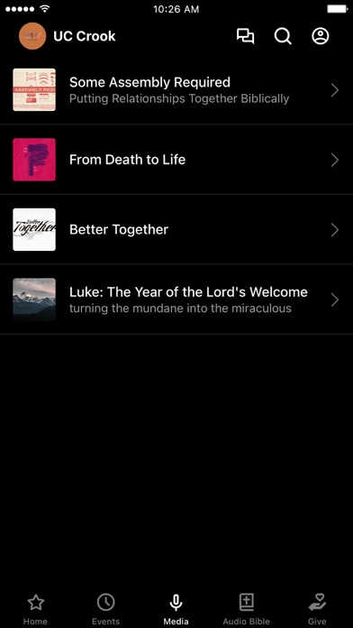 United Church of Crook Screenshot