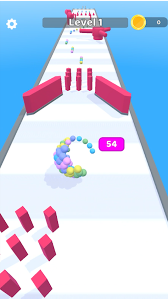 #1. Orbeez Run 3D (iOS) By: Kahraman Bingol