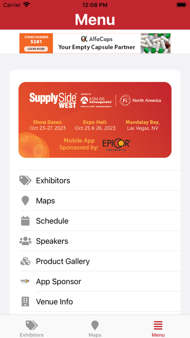 SupplySide West & FiNA 2023 Screenshot