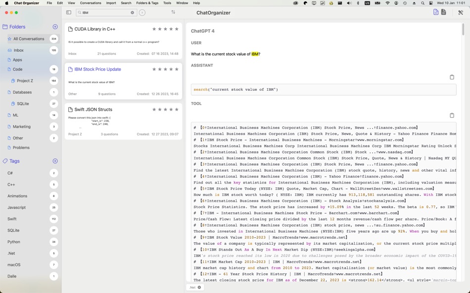 #2. Chat Organizer (macOS) 由: Gepsoft,Lda