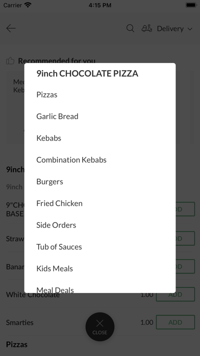Rhos Pizza Kebab Ltd Screenshot