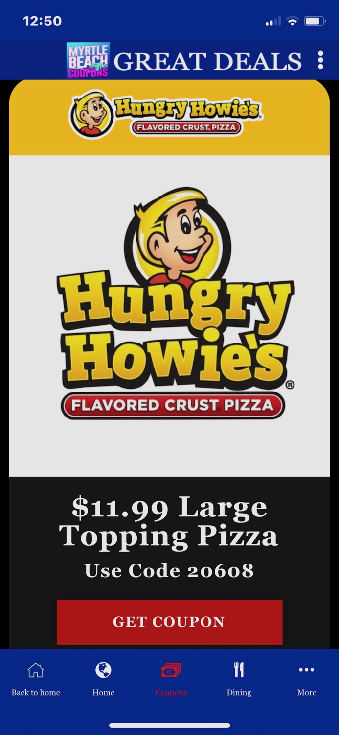 Myrtle Beach Coupons