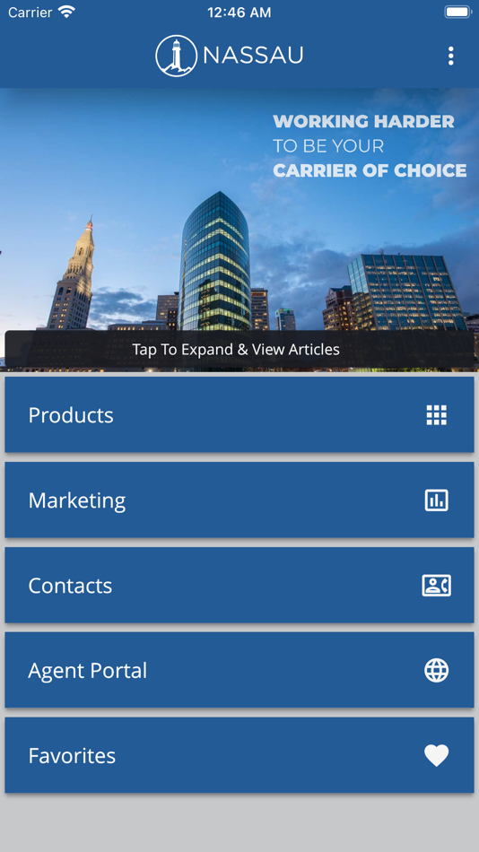 #1. Nassau Agent App (iOS) 由: Nassau Re