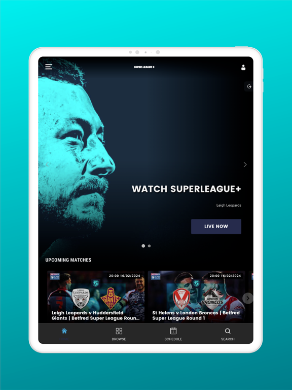 SuperLeague+ iPad screenshot 3 - Sports app