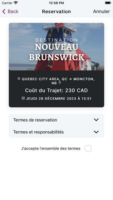 Driv Covoiturage Screenshot