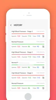 blood pressure - analyzer hrv iphone screenshot 3