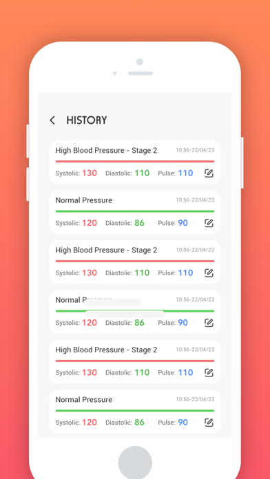 Blood Pressure - Analyzer HRV Screenshot