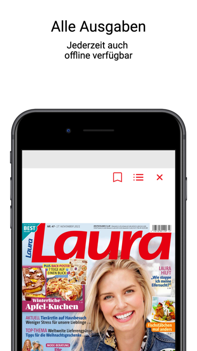 Laura ePaper Screenshot