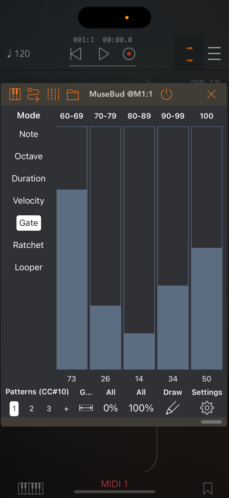 MuseBud - AUv3 MIDI Generator screenshot 5