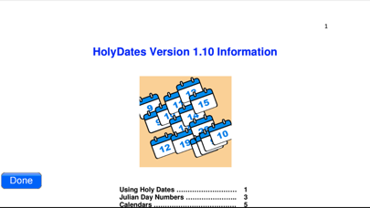 HolyDates Screenshot