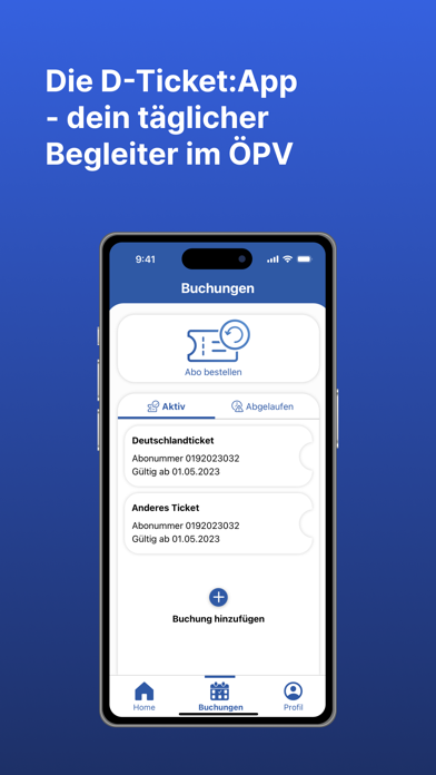 D-Ticket:App Screenshot