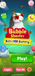 Bubble Shooter- Bini the Bunny screenshot #3 for iPhone