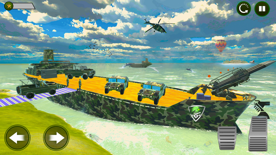 #1. 3d Army Vehicle Simulator Game (iOS) Bởi: One Sider Games