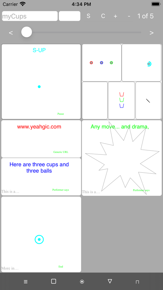 #1. Symbolic Cups and Balls (iOS) By: Ralph Cos